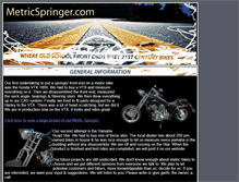 Tablet Screenshot of metricspringer.com